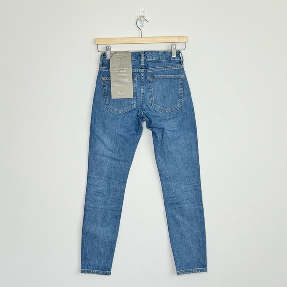 EVERLANE | NWT Mid Rise Skinny Jeans | 23 Ankle - Picture 4 of 5